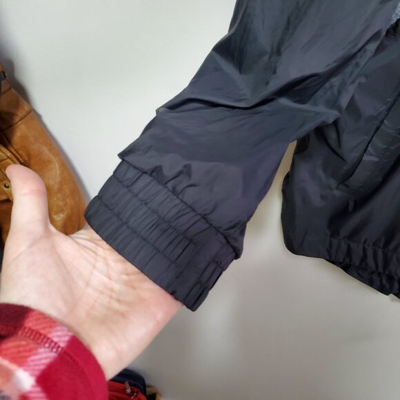 SMARTWOOL Phd Ultra Light Sport Anorak Windbreaker Coat Jacket Black Women Large - Picture 6 of 16